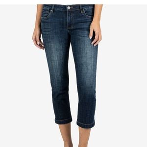 Kut from the Kloth Lauren crop straight leg jean